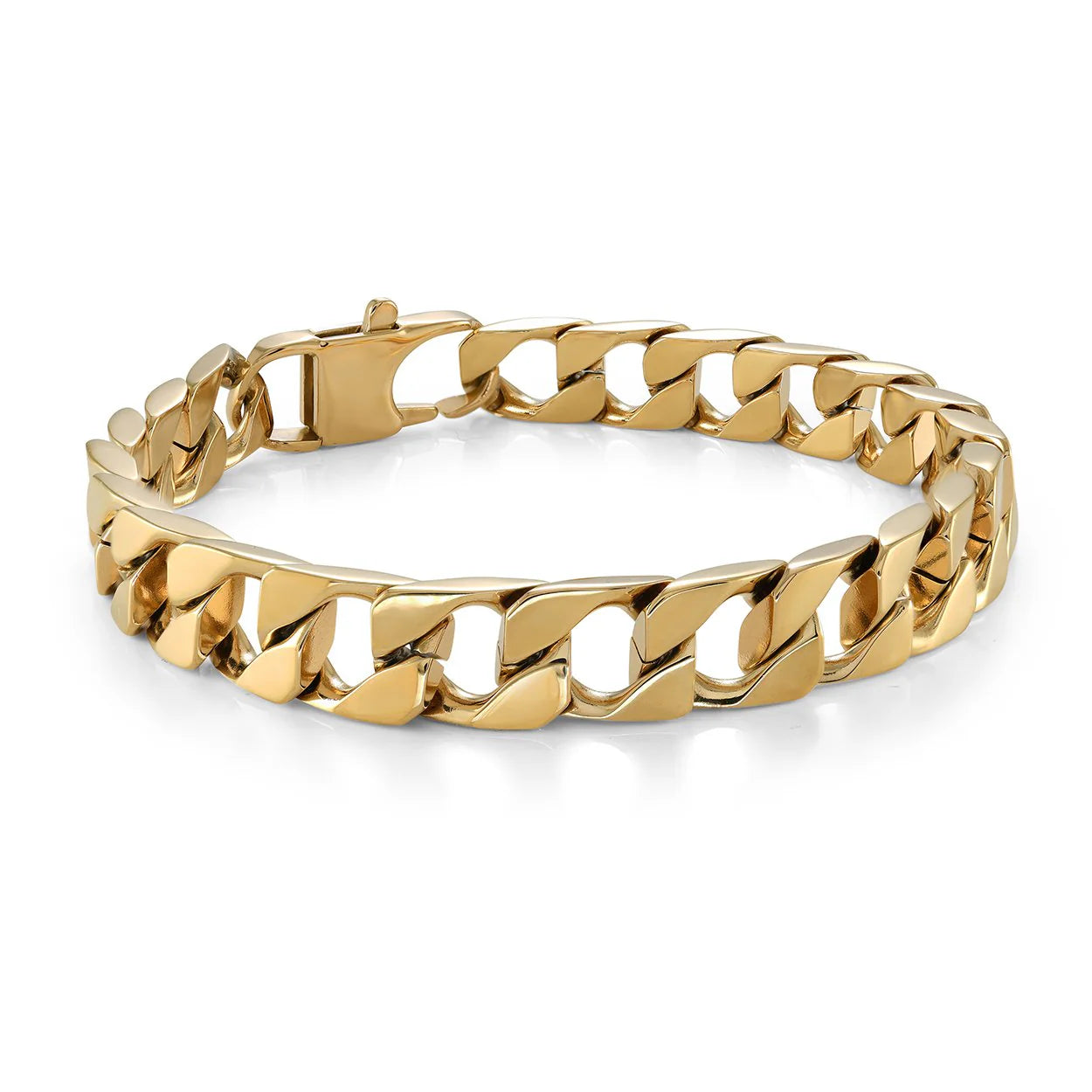 9.4MM Flat Curb Bracelet