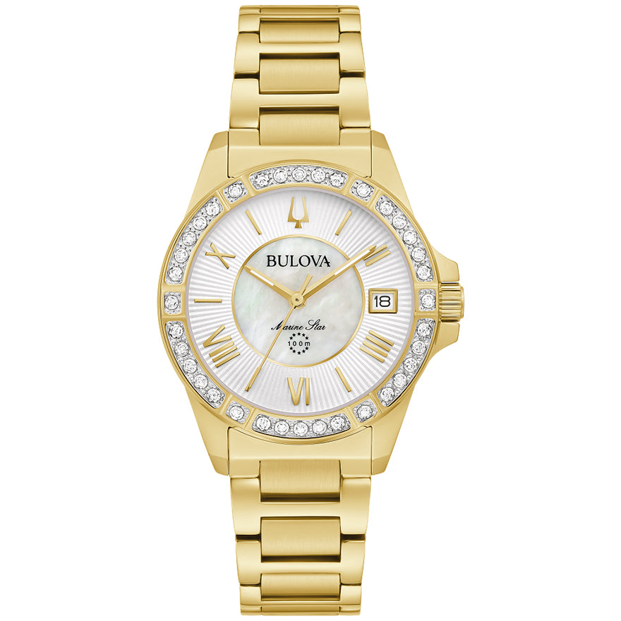 White Dial Marine Star Series Womens