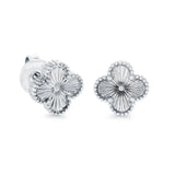 9mm Lucky-Clover Steel Studs