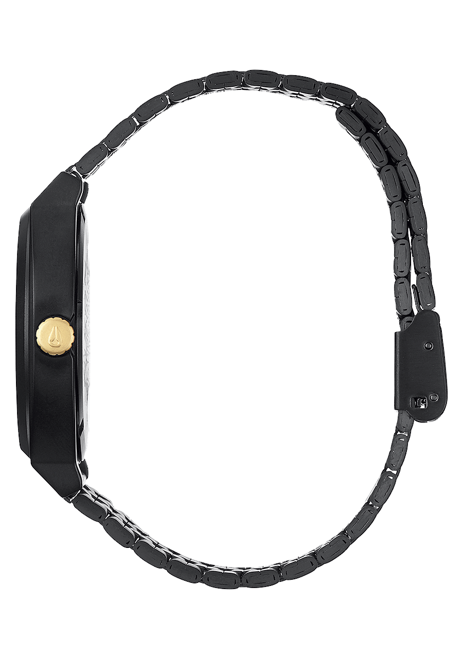 Matte Black/Gold Time Teller A045-1041 side view 