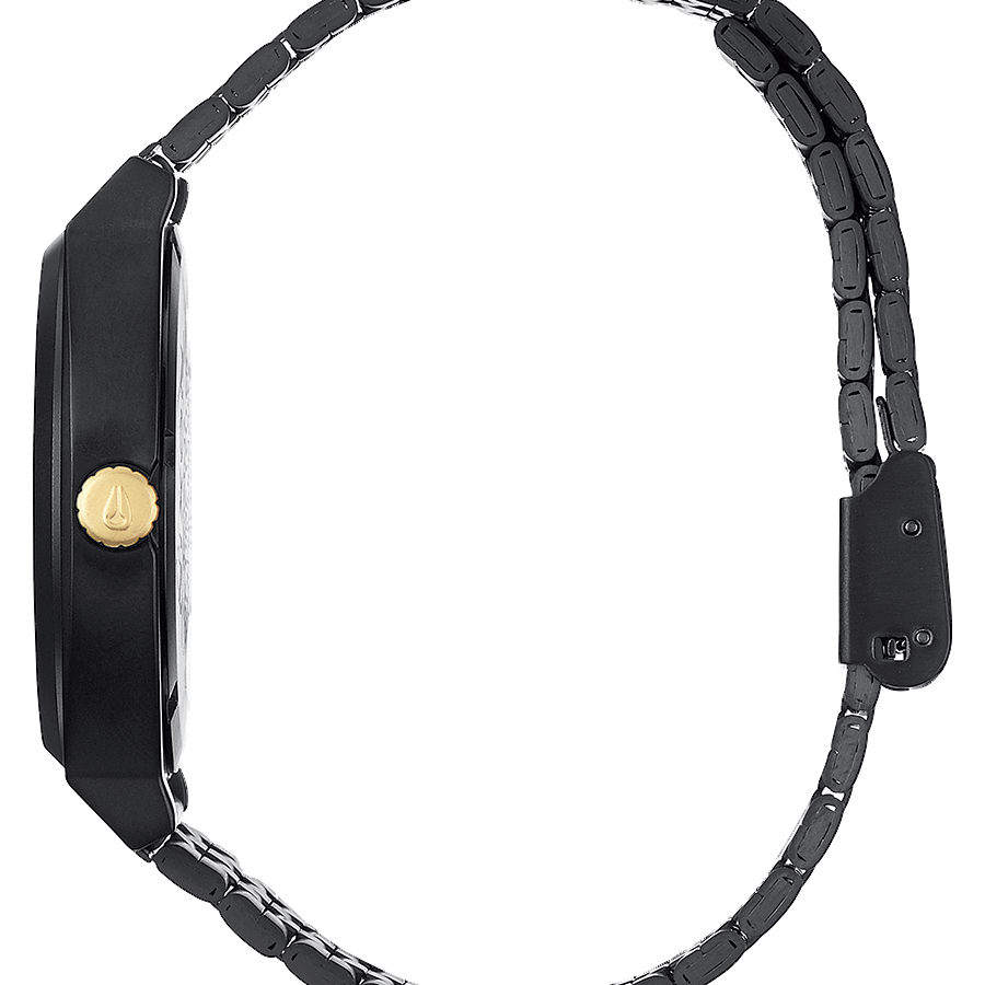 Matte Black/Gold Time Teller A045-1041 side view 