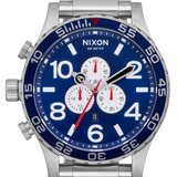 Navy Sunray / Silver 51-30 Chrono