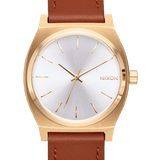 Light Gold / White Sunray Time Teller Leather