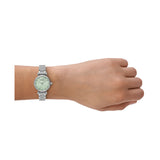 Emporio Armani Two-Hand Stainless Steel Watch