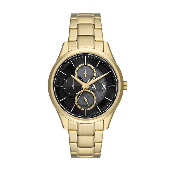 Dante Multifunction Gold-Tone Stainless Steel Watch