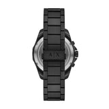 Armani Exchange Chronograph Black Stainless Steel Watch