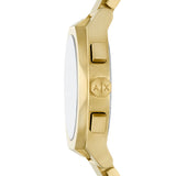 Armani Exchange Men's Chronograph Gold-Tone Stainless Steel Watch