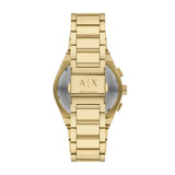 Armani Exchange Men's Chronograph Gold-Tone Stainless Steel Watch