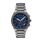 A|X Gun Metal Men's Quartz Chronograph