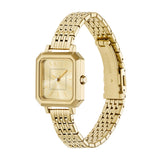 A|X Men's & Women's Sync Chronograph Gold-Tone Stainless Steel Watch Pair Gift