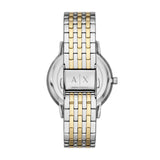 Armani Exchange Women's Three-Hand Two-Tone Stainless Steel Watch and Bracelet Set