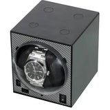 BOXY Brick Single Watch Winder with Power Supply Adopter - BWS-F