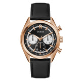 Black Rose Gold Tone Multi-function Watch GW0972G4