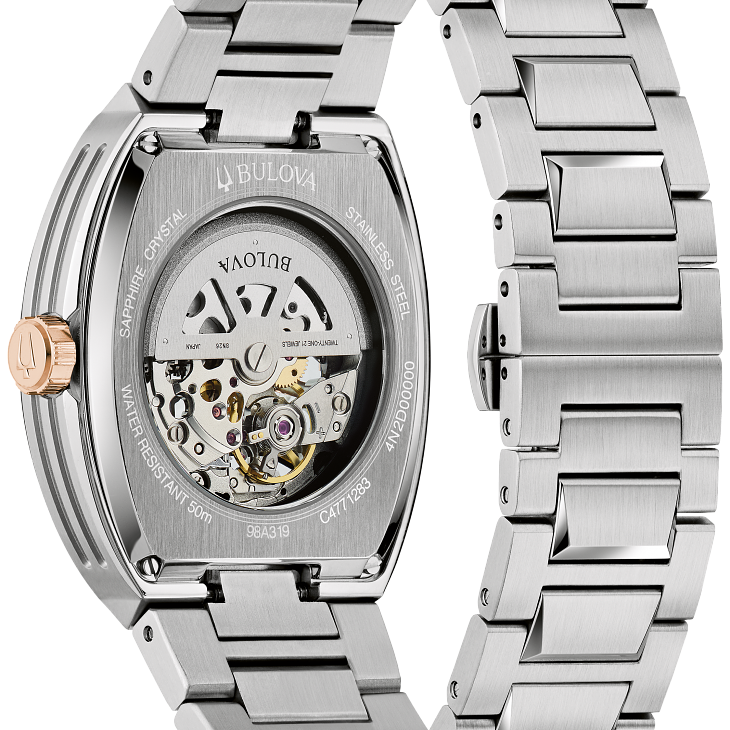 Bulova Blue Dial Maquina Watch 98A319