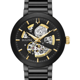 Bulova Futuro Automatic Watch Skeleton Dial 98A203