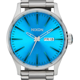 Byron Blue Ombre Sentry Stainless Steel Watch