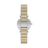 Carlie Mini Three-Hand Two-Tone Stainless Steel Watch ES5438