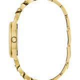 Chime Gold-Tone Mixed Chain Analog Watch