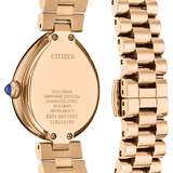Citizen L Rainell Rose Plated Eco Drive EM1203-57X