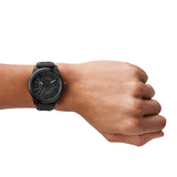 Diesel Men's Rasp Analogue Black Silicone Watch