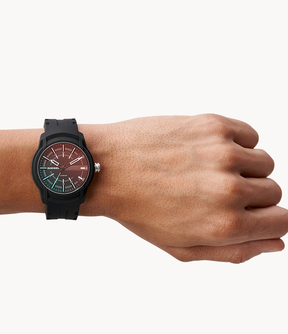 Armbar Three-Hand Silicone Watch
