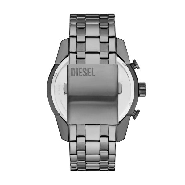 Split Chronograph Gunmetal Stainless Steel Watch