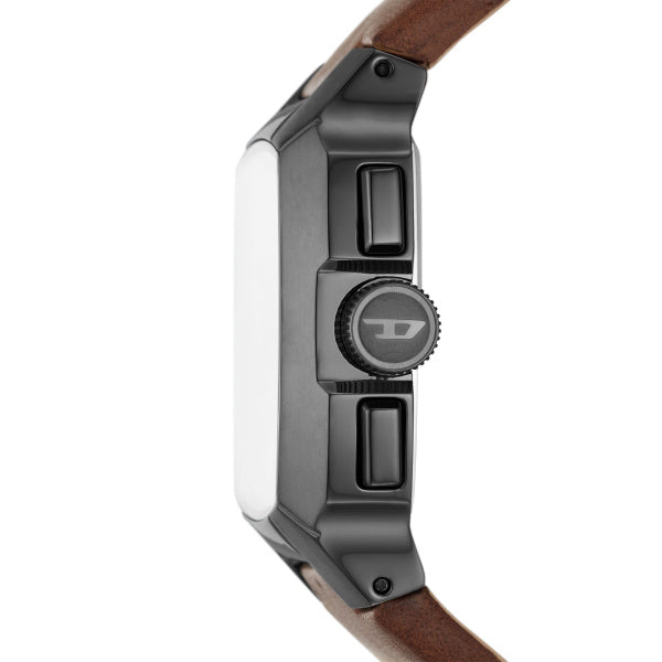 Diesel Cliffhanger Chronograph Brown Leather Watch