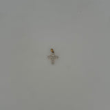 Diamond Cross Pendant - T.W. 0.25ct in 14K Yellow Gold
