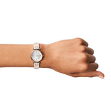 Carlie Three-Hand Two-Tone Stainless Steel Watch