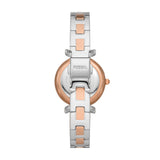 Carlie Three-Hand Two-Tone Stainless Steel Watch