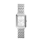 Raquel Three-Hand Date Stainless Steel Watch