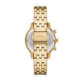 Neutra Chronograph Gold-Tone Mother Of Pearl Dial