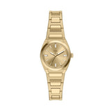 Everett 27 mm Three-Hand Gold-Tone Stainless Steel Watch ES5492