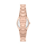 Everett 27 mm Three-Hand Rose Gold-Tone Stainless Steel Watch ES5491