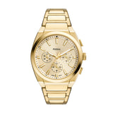 Everett Chronograph Gold-Tone Stainless Steel Watch FS6119