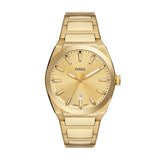 Everett Three-Hand Date Gold-Tone Stainless Steel Watch FS5965