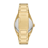 Everett Three-Hand Date Gold-Tone Stainless Steel Watch FS5965