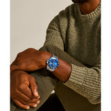 Fossil Blue GMT Stainless Steel Watch