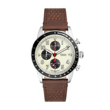 Sport Tourer Chronograph Brown Leather Watch