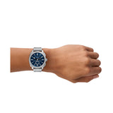 Fossil Machine Blue Men's Watch