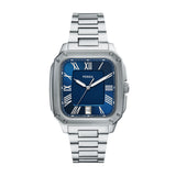 Crosby Three-Hand Date Stainless Steel Watch FS6121