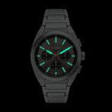 Everett Chronograph Stainless Steel Watch FS6128