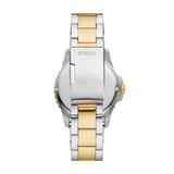 Fossil Blue Dive Three-Hand Date Two-Tone Stainless Steel Watch FS6031