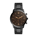 Neutra Chronograph Black Stainless Steel Watch FS5525