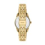 Fossil Scarlette Day/Date Dark Green Sunray Dial Watch ES5460