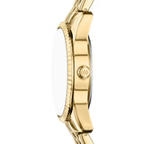 Fossil Scarlette Day/Date Dark Green Sunray Dial Watch ES5460