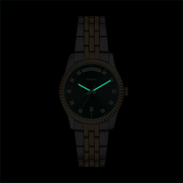 Fossil Scarlette Day/Date Watch ES5458