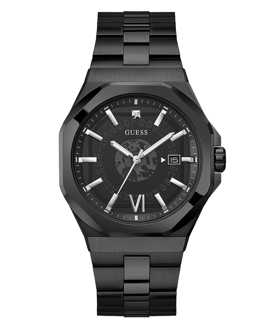 Guess Black Case Stainless Steel Watch