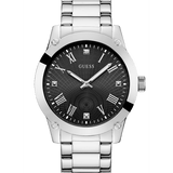 Guess Silver Tone Case Stainless Steel Watch