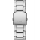 Guess Silver Tone Case Stainless Steel Watch